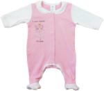 Asti Hosszú ujjú vékony pamut rugdalózó A család legkisebb Hercegnője mintával