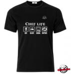 Chefs.hu Chef Life póló (12906) - chefs - 3 780 Ft