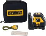 DEWALT Akkus keresztvonalas lézer fekete/sárga 18V IP65 30m DCLE14201RB-XJ (DCLE14201RB-XJ)