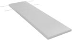 Outsunny Pernă de Lux pentru Șezlong Exterior cu Tetieră și Legături, Perfectă pentru Relaxare, Gri Deschis | Aosom Romania (84G-223V00LG)
