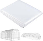 Outsunny Husă pentru seră din plastic, prelată pentru acoperirea plantelor, rezistentă la UV, impermeabilă, 7 x 8 m | Aosom Romania (84H-313V00CR)