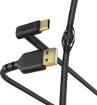 Hama Cablu de incarcare/date Hama Stand, USB Type-C, 1.5m, Negru (4047443486790)