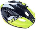 Dino Bikes Fekete-sárga bukósisak