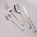  Set 24 de tacamuri OEM GS-101333S2, Pentru 6 persoane, Lustruire oglinda, Cutie, Otel inoxidabil 410, Argintiu metalizat (GS-101333S2) Tacam