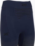 X-Bionic Pantaloni termoactivi pentru femei X-Bionic Invent Graphics 3/4 marine/grey/light grey