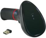 HDWR Aztec QR- és vonalkódolvasó, 2.4G WIFI-olvasó, Bluetooth, automatikus beolvasás, LCD képernyő leolvasás, kijelző a házon, CMOS érzékelő, beépített memória akár 40.000 kódhoz, hatótávolság 10 - 100 mét