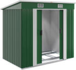 Gardebruk Kerti tároló, zöld, fém, 200 x 125 x 180 cm, vízzáró, zárható (DE990736)