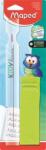 Maped Olvasó nagyító, 25 cm, tokkal, MAPED Kidy Learn 2db/bliszter (395111)
