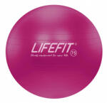 Lifefit® Minge de gimnastică LIFEFIT® ANTI-BURST 75 cm, visiniu Minge fitness
