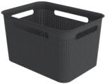 ROTHO Cutie de depozitare BRISEN 16L - negru