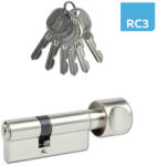 RICHTER insert cilindric K30+35 cu buton 6cl. Ni, securitate clasa a 3-a RICHTER