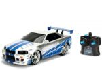 Jada Toys Masina Jada Toys Fast and Furious Nissan Skyline GTR 1: 24 cu telecomanda (S253203018) - ookee