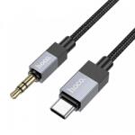 hoco. USB-C - 3, 5 mm-es audiokábel Hoco UPA32B, 1 m, fekete
