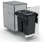 EKOTECH - Beépíthető hulladékgyűjtő FRONT 40 - 2x26 liter (950141602) - modernkonyha