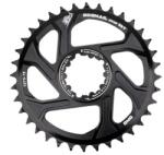 Spyral Speed MTB első lánckerék, 38T, narrow-wide, GXP direct mount, 6 mm offset, 10-12s, alumínium, fekete