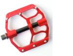 Spyral Branch Light CNC alu platform pedál, cserélhető szegecsekkel, piros
