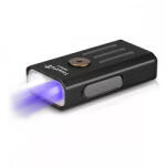TrustFire MINIX fekete LED lámpa fehér és UV fénnyel - media-shop