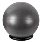 inSPORTline Gimnasztikai labda inSPORTline Stretch Ball 65 cm BallBase fixáló kerettel, csúszásmentes kivitel, piktogramok gyakorlatokkal Szín: fekete