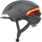 ABUS kerékpáros városi sisak HYP-E, In-Mold, beépített index funkcióval, volcano titan S (51-55 cm)