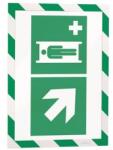 DURABLE Infokeret, A4, mágneses, DURABLE DURAFRAME® MAGNETIC SECURITY , zöld-fehér (4945131) - kellekanyagonline