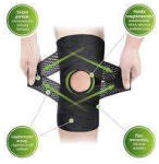  Tépőzáras Térdrögzítő Keresztpántokkal (vivafit) L-es