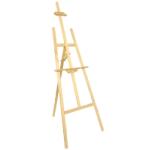  Fa festőállvány asztali AEX Hermes 62x60-100cm fenyőfából (MEE0209F)