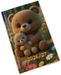 REALSYSTEM Diák zsebkönyv 2026-2027 REAL mackó (5313-62)