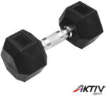 Trendy Hatszögletű gumírozott kézisúlyzó Trendy 7 kg (2081070) - aktivsport
