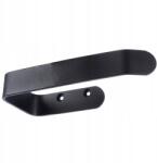 Vilde Wc-papír Tartó Fém Fekete Öntapadós, Fúrás Nélkül (4900078062381)