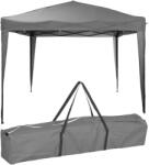 ProGarden Easy-Up 3 x 3 m-es stabil acélvázas pavilon, hordtáskával, UPF30+, szürke (FE7000410)