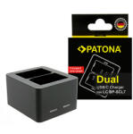 Patona Încărcător dual PATONA pentru Leica M11P M11M 24029 BP-SCL7 incl. cablu USB-C (PT-4228)