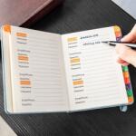 Giftspot Agendă pentru Parole cu Index Alfabetic si Copertă Cartonată