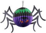  Halloweeni Dekorációs Lampion Pók Lila 45 cm (QX372349)