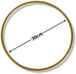  Decorolla Fém Karika Arany 30 cm (C4523A)