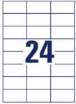  Univerzális Etikett 70x37 mm 24 címke/lap 100 ív/csomag (HBAX0072)