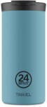  24Bottles Travel Tumbler 600 ml Rozsdamentes Acél Bögre Powder Blue (24B1937)