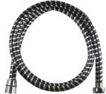 Mereo Mereo, Zuhanycső 150 cm, fekete - króm, MER-CB110B (MER-CB110B)