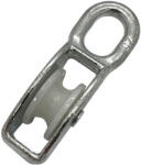 Koelner - Rawlplug Kötélcsiga polyamid kerékkel szimpla 80mm horganyzott