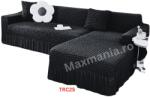 DELFIN Huse Elastice Pt Coltare De 5 Locuri, Din 2 Piese, Cu Volan, Cod TRC25