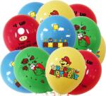 100pa Lufik Mario Bros Luigi Szett x12 Születésnap Dekoráció Játék