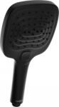 Mexen tartozékok - kézizuhanyfej Oval R-17, 3 funkciós, fekete, 79517-70 (79517-70)
