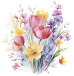 POL-MAK Virág Optimistic szalvéta 20 db-os 33x33 cm PKK770868 (PKK770868)