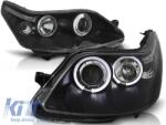  Tuning headlight kit with halogen angel eyes suitable for Citroen C4 2004-2010, left and right (ABCIHX6010521)
