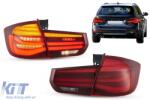 KITT EU LED Taillights suitable for BMW 3 Series F31 Touring Pre LCI & LCI (2011-2019) with Dynamic Sequential Turning Light (TLBMF31TTRC)