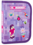 KARTON P+P Minecraft mintás tolltartó klapnis, üres, OXY 2026, Playworld Girl, lila-rózsaszín (KPP-9-82826) - mesescuccok