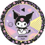 Procos Hello Kitty Kuromi Pop Art papírtányér 8 db-os 23 cm FSC (PNN98635)