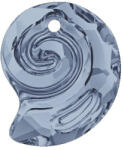 Swarovski Sea Snail Pendant- Swarovski medál- Blue Shade