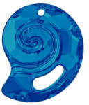Swarovski Sea Snail Pendant- Swarovski medál- Bermuda Blue