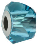 Swarovski BeCharmed Helix Bead- Swarovski gyöngy- Indicolite