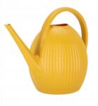 Esschert Design Kerti locsolókanna 9, 5 l sárga bordázott virágöntözéshez (TG353)